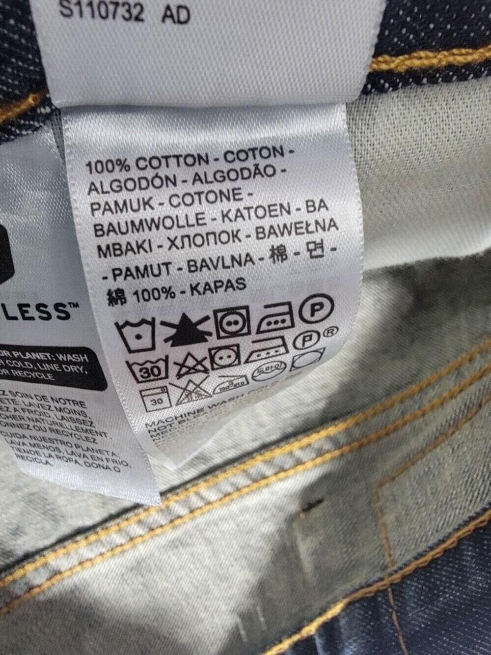 NEW Men's Levi's 527 Slim Bootcut Jeans 38x32 Blue Medium Wash 100% Cotton NWT - Picture 5 of 12